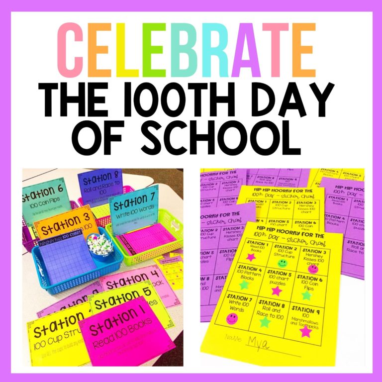 celebrate the 100th day of school first grade