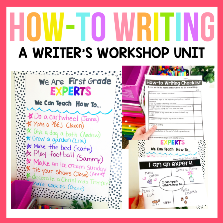 How-To Writing for Primary Classrooms