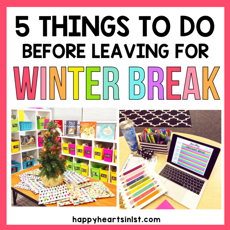 5 Things to Do Before Leaving For Winter Break