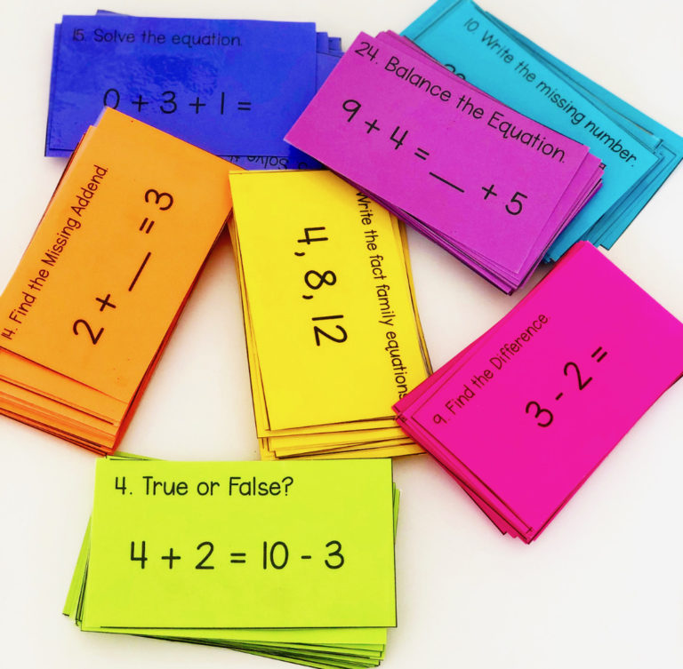 5 Ways to Use Task Cards in the Classroom - Happy Hearts in 1st