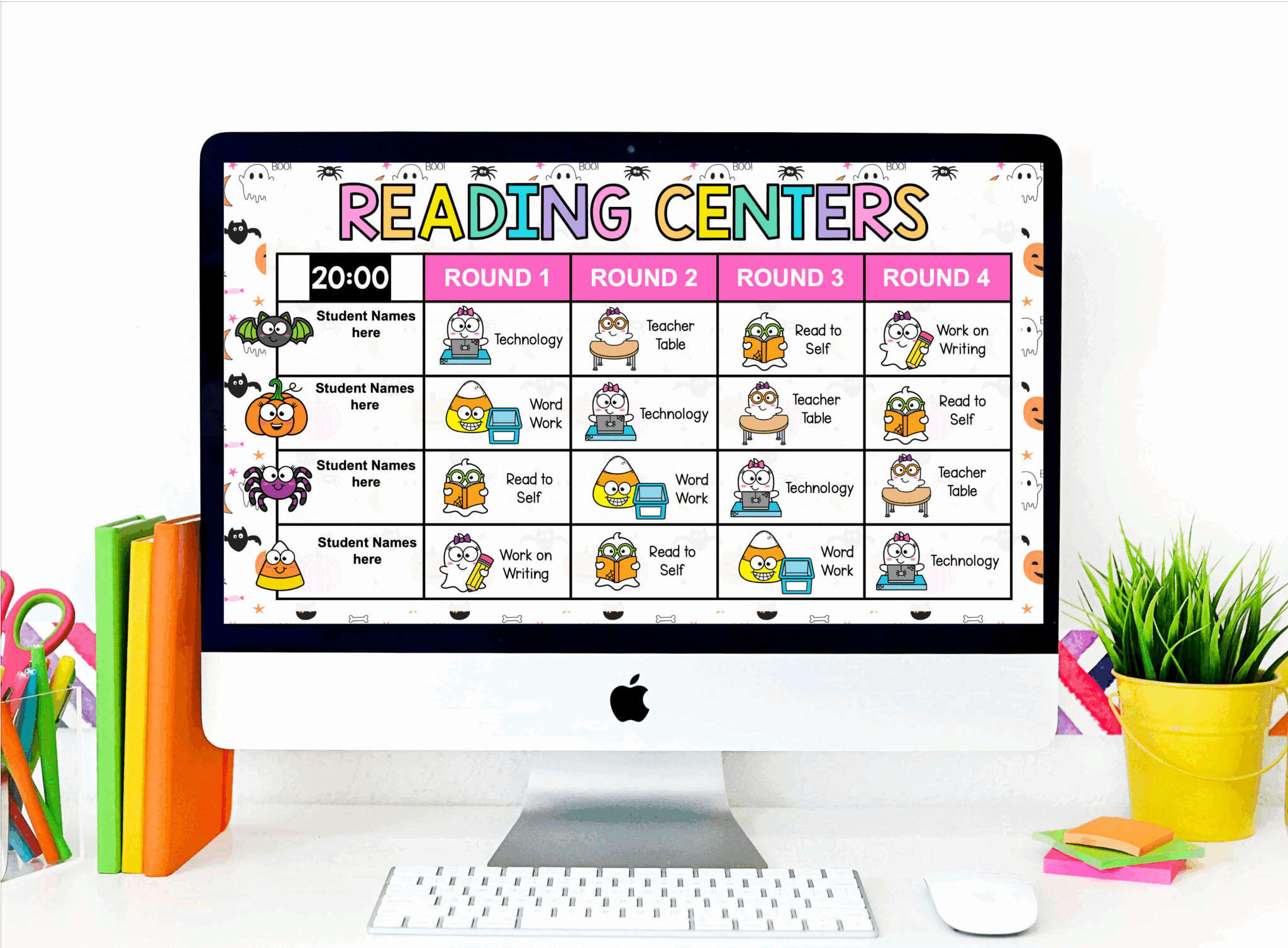 Halloween Classroom Activities in First Grade - Happy Hearts in 1st