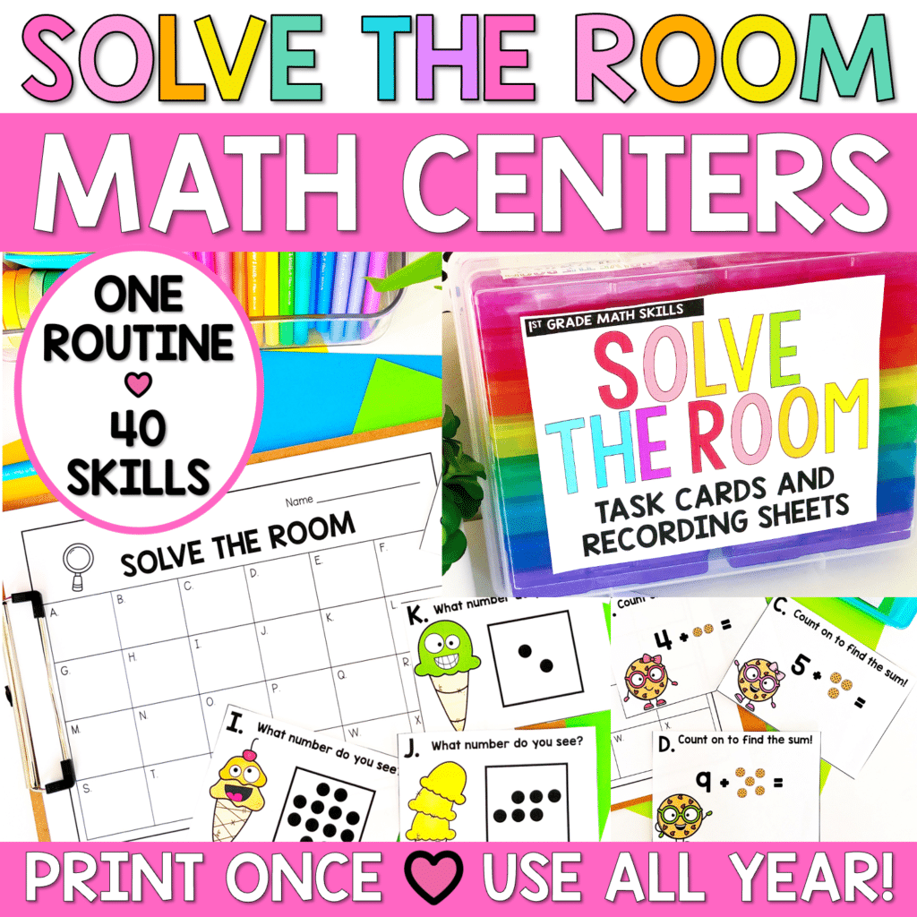 math centers 1st grade activities games ideas for grade one