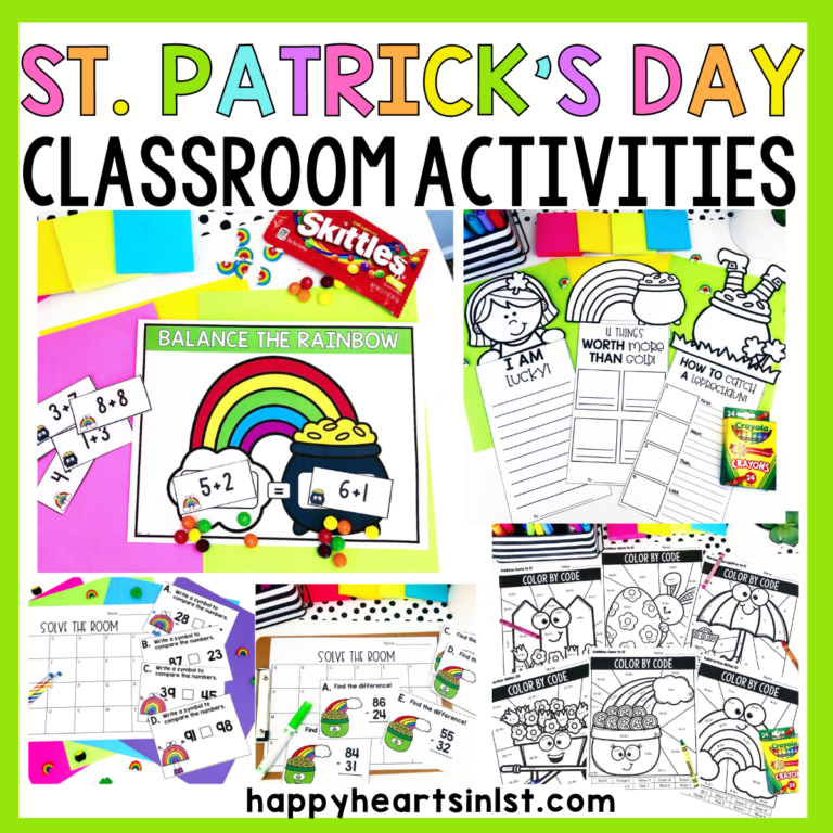 St. Patrick’s Day Activities for 1st Grade