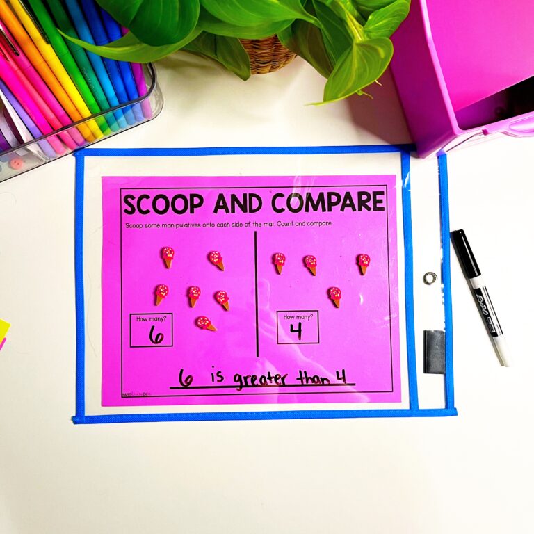 Comparing First Graders Tips to Teach Comparing Numbers in 1st Grade - Happy Hearts in 1st