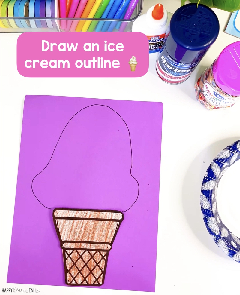 ice cream craft 1st grade ice cream activities first grade 