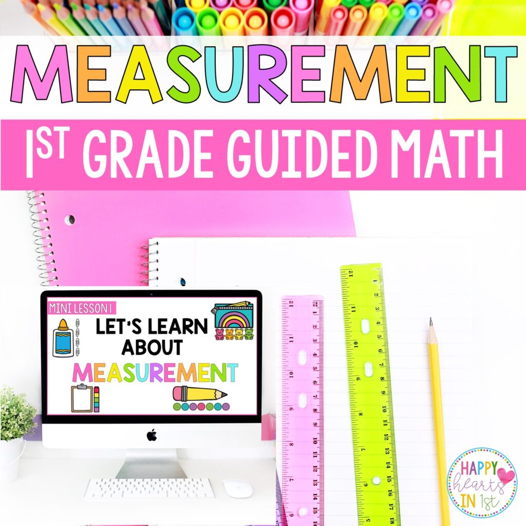 nonstandard Measurement first grade guided math unit