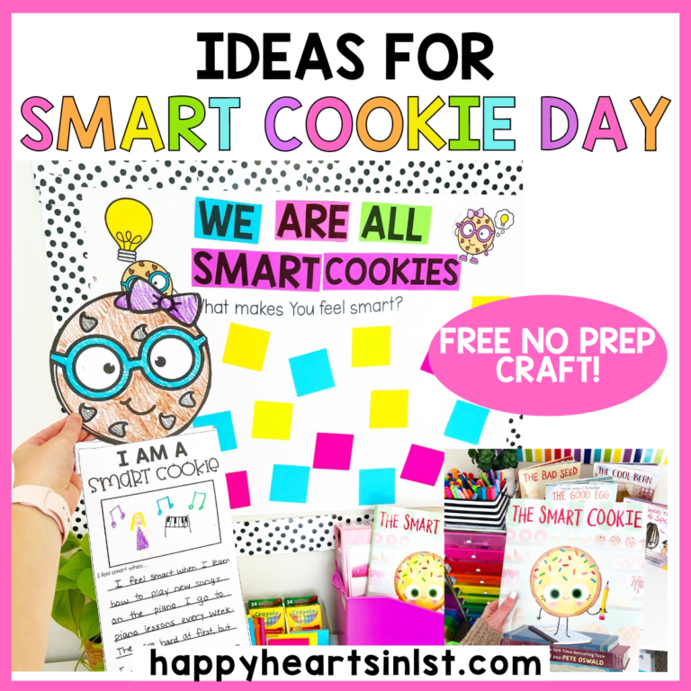 Smart Cookie activities for Smart Cookie Day in 1st grade