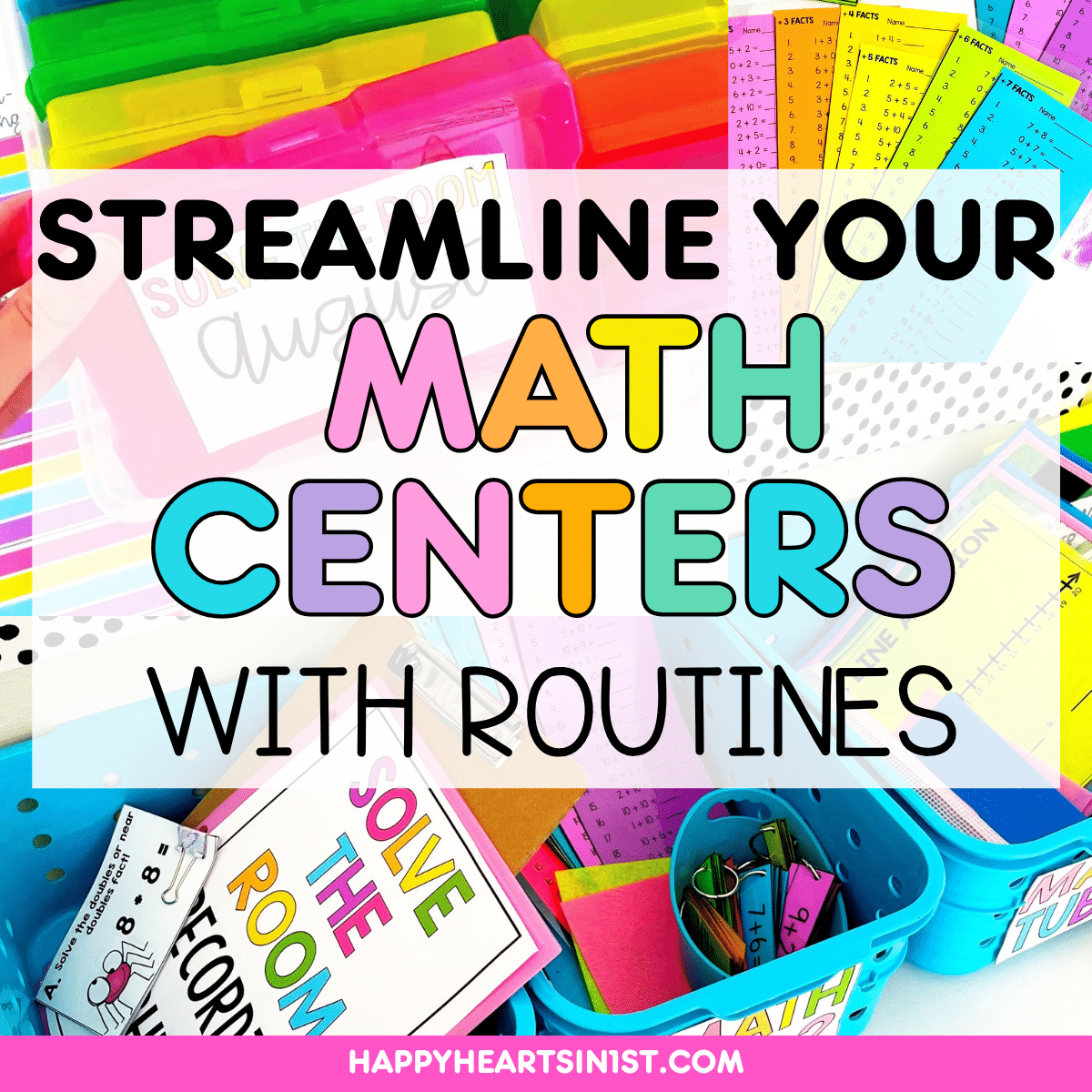 Math centers 1st grade