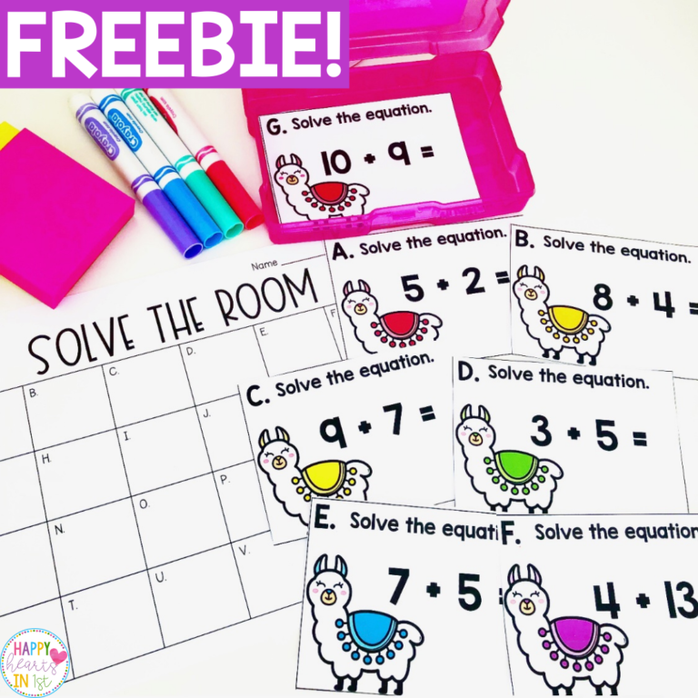 Solve the Room : The Math Centers Activity You Need to Try - Happy ...