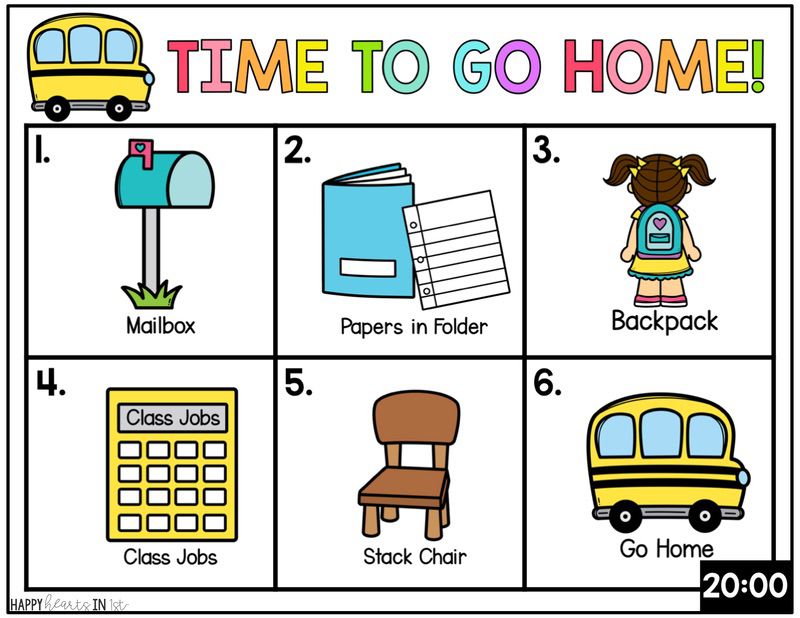 Dismissal procedures daily classroom slides classroom management