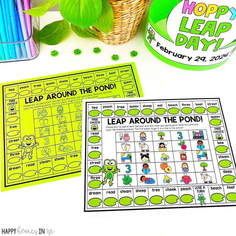 Leap Day 2024 activities for kids free Leap Year in the classroom ideas