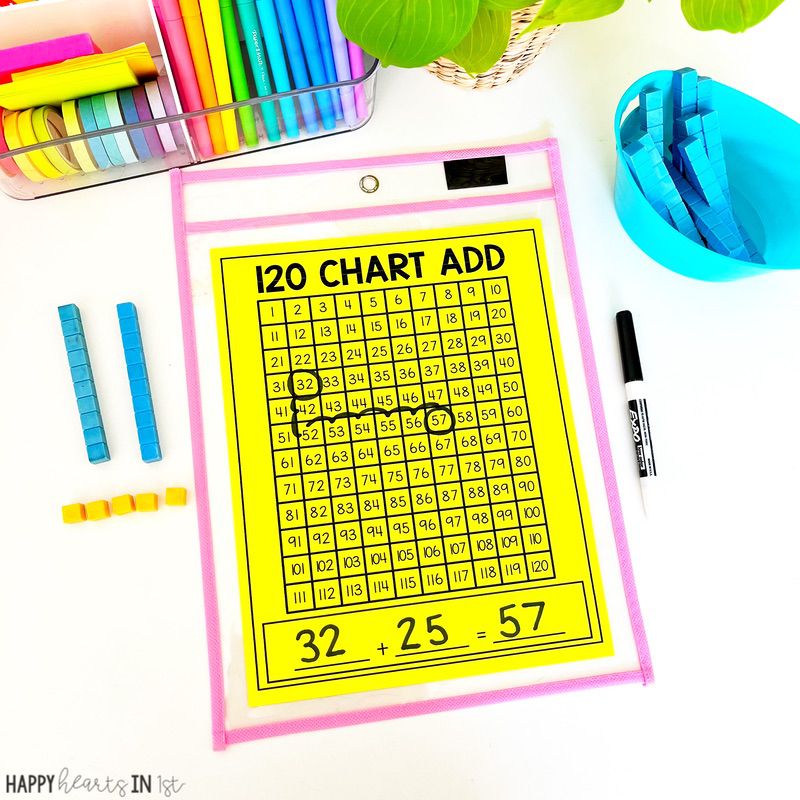 2 digit addition activities for 1st grade