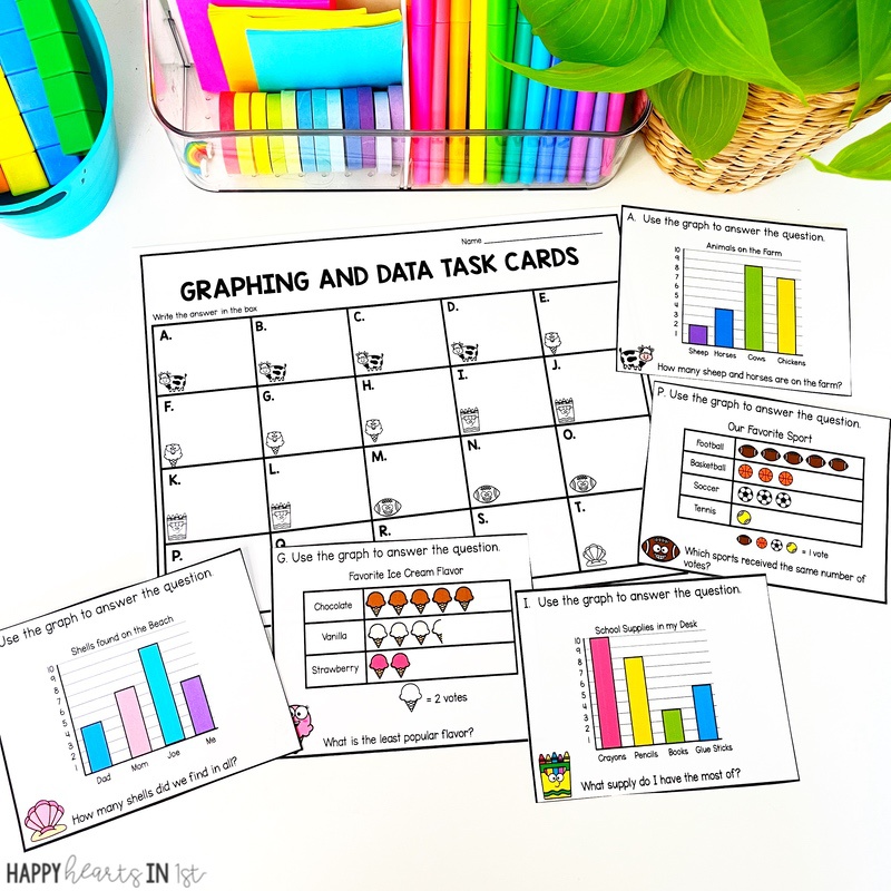 data and graphing 1st grade activities interpreting data