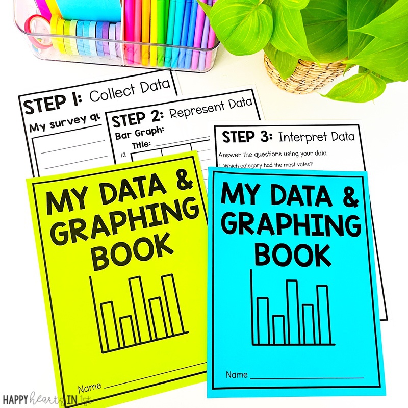 data and graphing 1st grade project