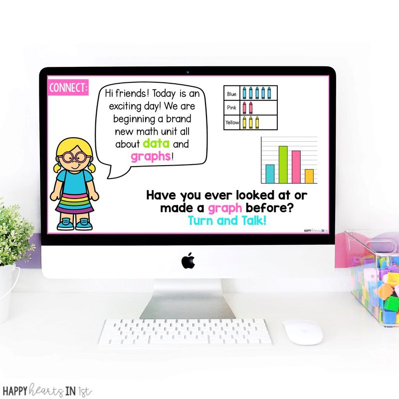 data and graphs 1st grade teaching slides lessons and activities