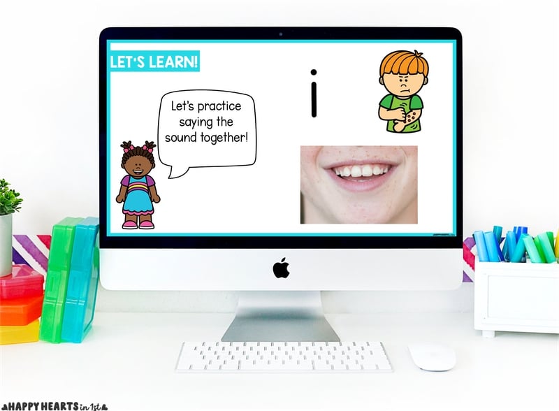 phonics slides 1st grade science of reading SOR phonics lessons