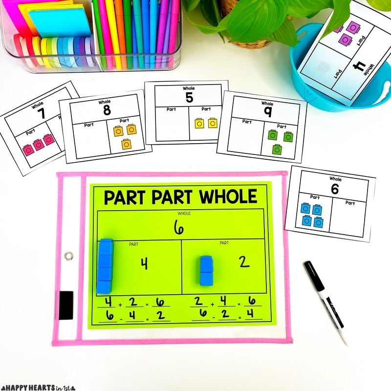 Missing Addend 1st Grade Activities Worksheets Anchor Chart Lessons