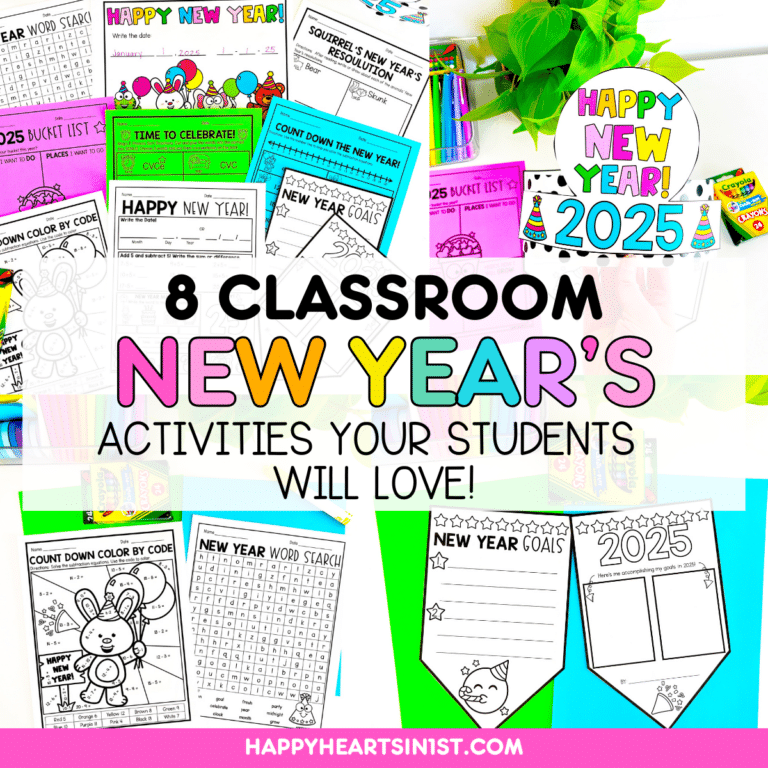 Classroom New Year's Activities