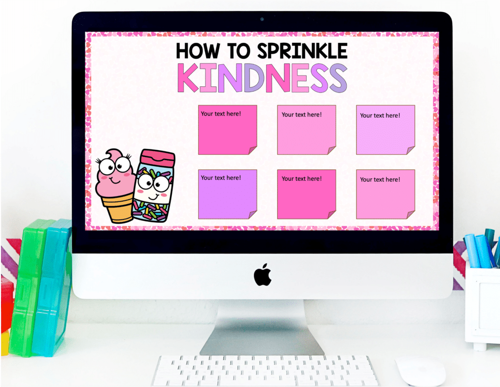 Sprinkle Kindness Craft Valentine's Day Activities