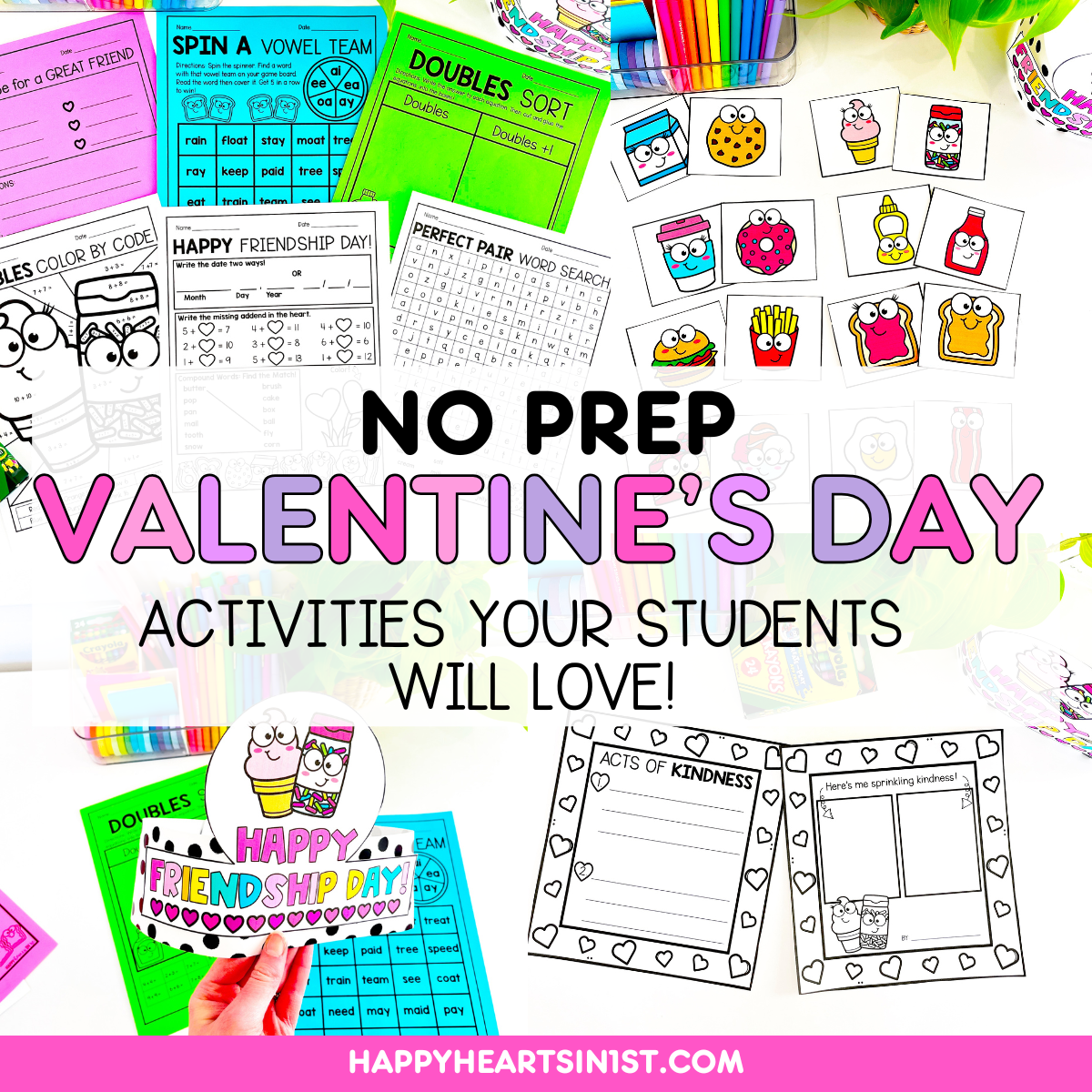 Valentine's Day Activities for the classroom 1st grade