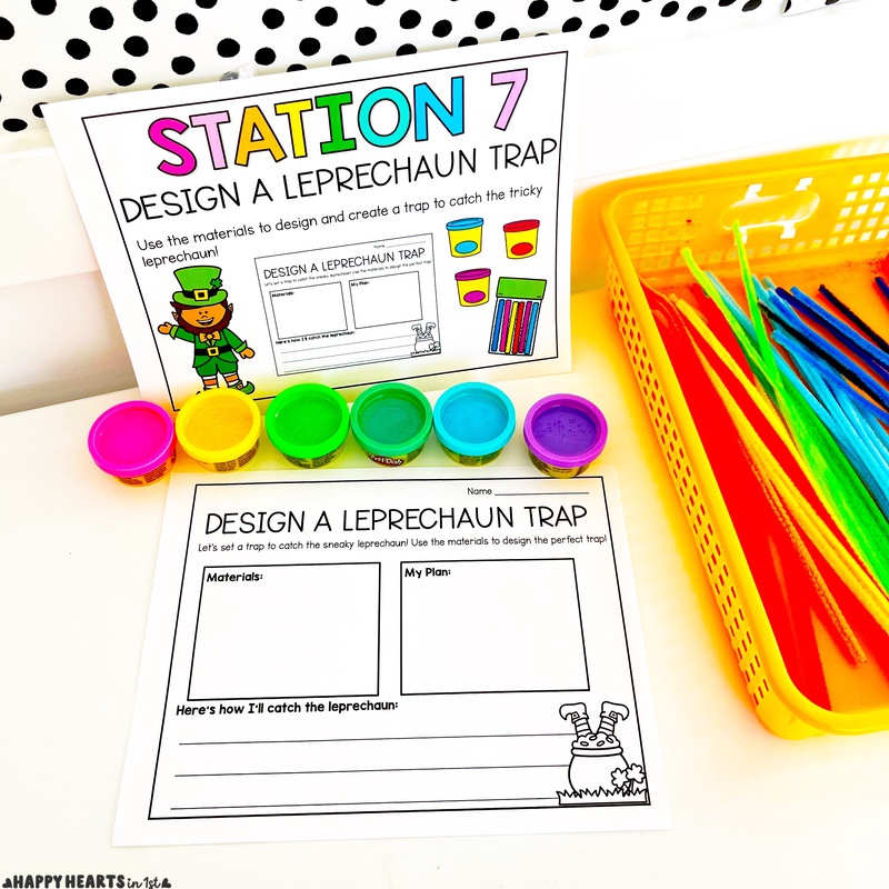 St. Patrick's Day Activities first grade classroom leprechaun theme day