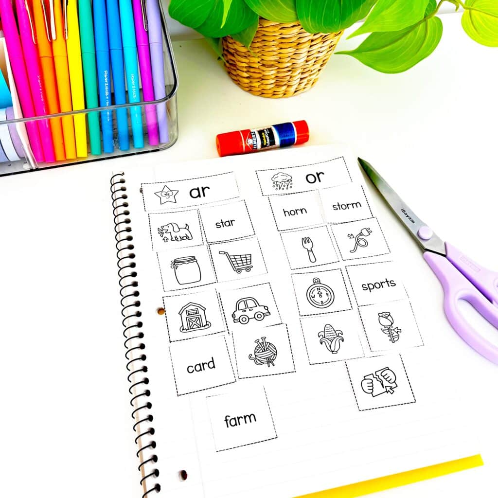 1st grade phonics posters and activities